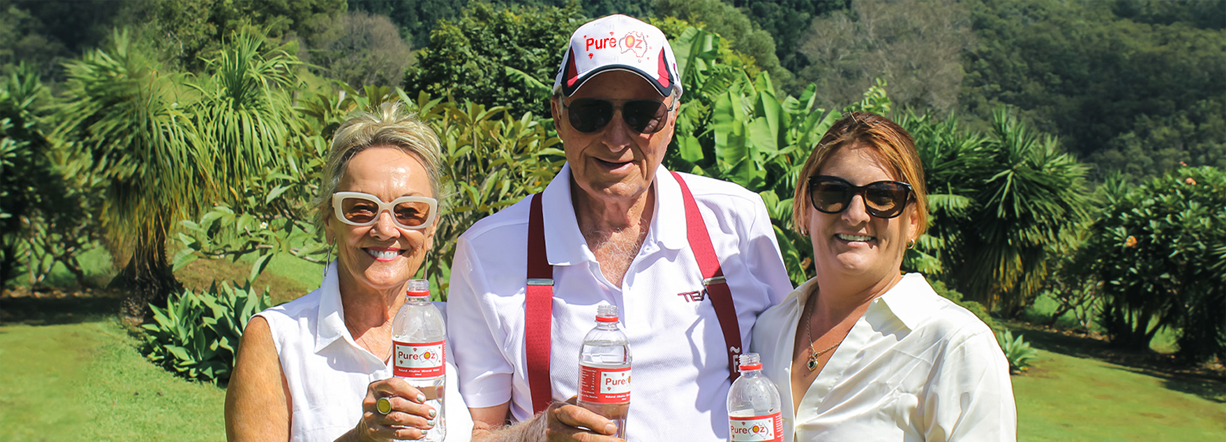 Pure Oz team on location – bottled spring water in Queensland